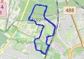 Trasa z dnia 2021-06-20 10:52 - mapa trasy gps - bieganie