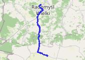 Trasa z dnia 2021-06-20 11:34 - mapa trasy gps - rower trekkingowy