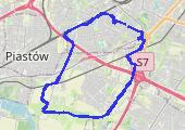 Trasa z dnia 2021-06-21 06:46 - mapa trasy gps - bieganie