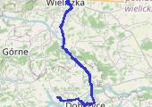 Trasa z dnia 2021-06-22 16:25 - mapa trasy gps - samochód