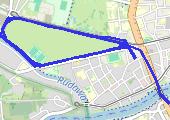 Trasa z dnia 2019-03-09 22:11 - mapa trasy gps - bieganie