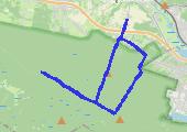 Trasa z dnia 2019-03-03 19:21 - mapa trasy gps - bieganie