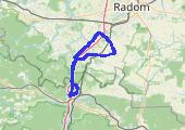 Trasa z dnia 2021-06-23 10:03 - mapa trasy gps - rower szosowy