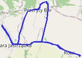 Trasa z dnia 2021-06-23 22:00 - mapa trasy gps - rower trekkingowy