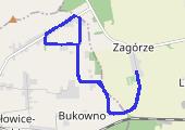 Trasa z dnia 2021-06-24 00:05 - mapa trasy gps - bieganie