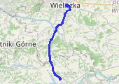 Trasa z dnia 2021-06-24 07:21 - mapa trasy gps - samochód