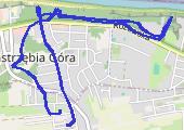 Trasa z dnia 2021-06-20 21:06 - mapa trasy gps - bieganie