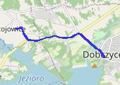 Trasa z dnia 2021-06-27 18:05 - mapa trasy gps - samochód