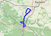 Trasa z dnia 2021-06-29 09:49 - mapa trasy gps - rower szosowy