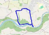 Trasa z dnia 2013-08-15 16:26 - mapa trasy gps - spacer