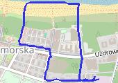 Trasa z dnia 2021-06-20 23:00 - mapa trasy gps - spacer