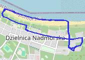 Trasa z dnia 2021-06-10 21:58 - mapa trasy gps - spacer