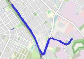 Trasa z dnia 2021-06-30 19:59 - mapa trasy gps - bieganie