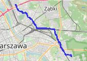 Trasa z dnia 2021-07-01 17:32 - mapa trasy gps - rower szosowy