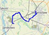 Trasa z dnia 2021-07-01 19:38 - mapa trasy gps - rower szosowy