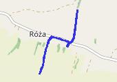 Trasa z dnia 2021-07-01 20:23 - mapa trasy gps - rower trekkingowy