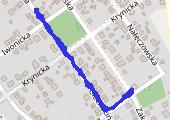 Trasa z dnia 2021-07-03 10:51 - mapa trasy gps - spacer