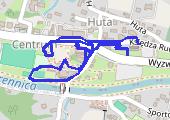 Trasa z dnia 2021-07-03 17:00 - mapa trasy gps - spacer