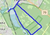 Trasa z dnia 2013-08-16 19:55 - mapa trasy gps - bieganie