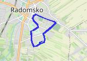 Trasa z dnia 2021-07-04 10:50 - mapa trasy gps - bieganie