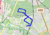 Trasa z dnia 2021-07-05 10:15 - mapa trasy gps - bieganie