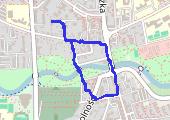 Trasa z dnia 2021-07-05 14:49 - mapa trasy gps - marsz