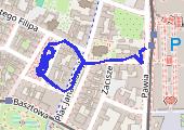 Trasa z dnia 2021-07-06 11:12 - mapa trasy gps - spacer