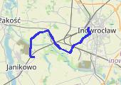 Trasa z dnia 2021-07-06 20:07 - mapa trasy gps - rower szosowy