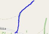 Trasa z dnia 2021-07-06 21:01 - mapa trasy gps - rower trekkingowy