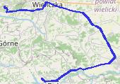 Trasa z dnia 2021-07-06 21:47 - mapa trasy gps - samochód