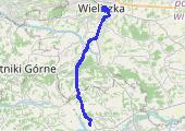 Trasa z dnia 2021-07-07 07:31 - mapa trasy gps - samochód