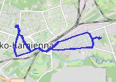 Trasa z dnia 2021-07-07 14:32 - mapa trasy gps - rower szosowy