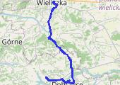 Trasa z dnia 2021-07-07 16:38 - mapa trasy gps - samochód