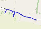 Trasa z dnia 2021-07-08 20:59 - mapa trasy gps - rower trekkingowy