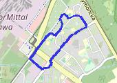 Trasa z dnia 2021-07-09 22:06 - mapa trasy gps - spacer