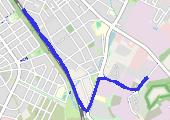 Trasa z dnia 2021-07-10 15:51 - mapa trasy gps - bieganie