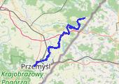 Trasa z dnia 2021-07-10 16:24 - mapa trasy gps - rower górski