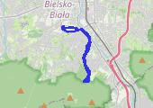 Trasa z dnia 2021-07-10 18:10 - mapa trasy gps - rower górski