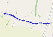 Trasa z dnia 2021-07-10 20:08 - mapa trasy gps - rower trekkingowy