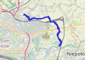Trasa z dnia 2021-07-10 20:15 - mapa trasy gps - rower szosowy
