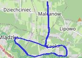 Trasa z dnia 2021-07-11 22:05 - mapa trasy gps - bieganie