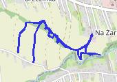 Trasa z dnia 2021-07-10 20:17 - mapa trasy gps - wędrówka