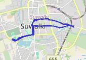 Trasa z dnia 2021-07-11 13:54 - mapa trasy gps - rower szosowy