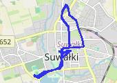 Trasa z dnia 2021-07-10 22:09 - mapa trasy gps - rower szosowy