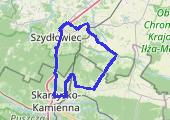 Trasa z dnia 2021-07-12 10:21 - mapa trasy gps - rower szosowy