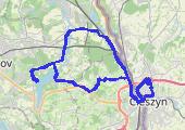 Trasa z dnia 2018-07-27 20:48 - mapa trasy gps - rower szosowy