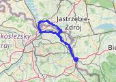 Trasa z dnia 2018-06-21 20:30 - mapa trasy gps - rower szosowy
