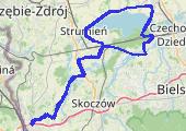 Trasa z dnia 2017-06-25 17:23 - mapa trasy gps - rower szosowy
