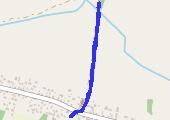 Trasa z dnia 2021-07-12 19:44 - mapa trasy gps - rower trekkingowy