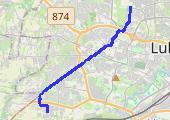 Trasa z dnia 2021-07-13 17:14 - mapa trasy gps - spacer